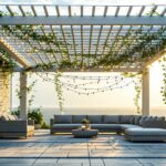 stylish pergola roof transformation